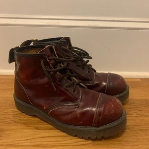 Doc Marten Steel Toe Men’s Boots - 9